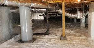 Progressive HVAC Crawl Space